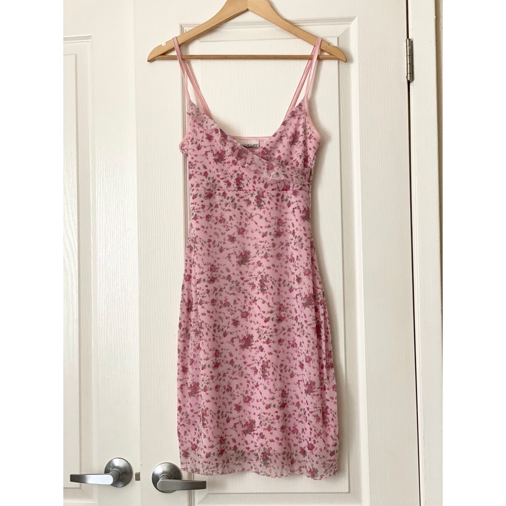 Vintage Currants Baby Pink Dress